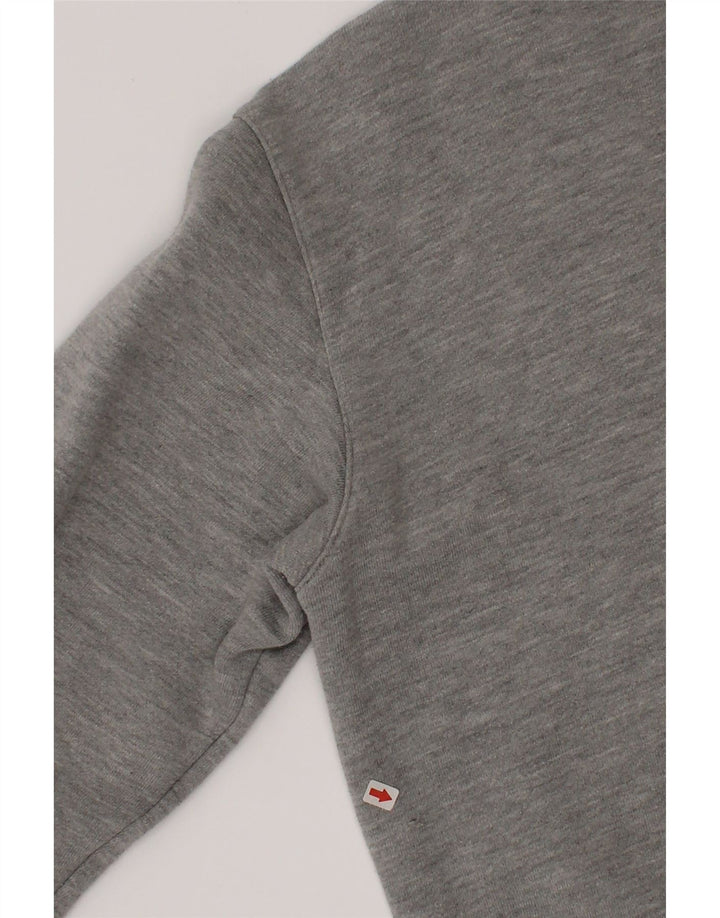 Reebok Boys Graphic Φούτερ Jumper 11-12 ετών Γκρι βαμβακερό