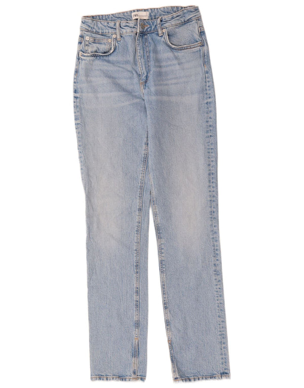 Zara Γυναικείο ψηλόμεσο τζιν EU 38 Small W28 L32 Μπλε βαμβακερό