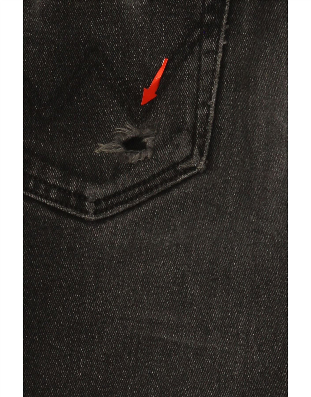 WRANGLER Ανδρικό Texas Stretch Straight Jeans W33 L32 Μαύρο βαμβακερό