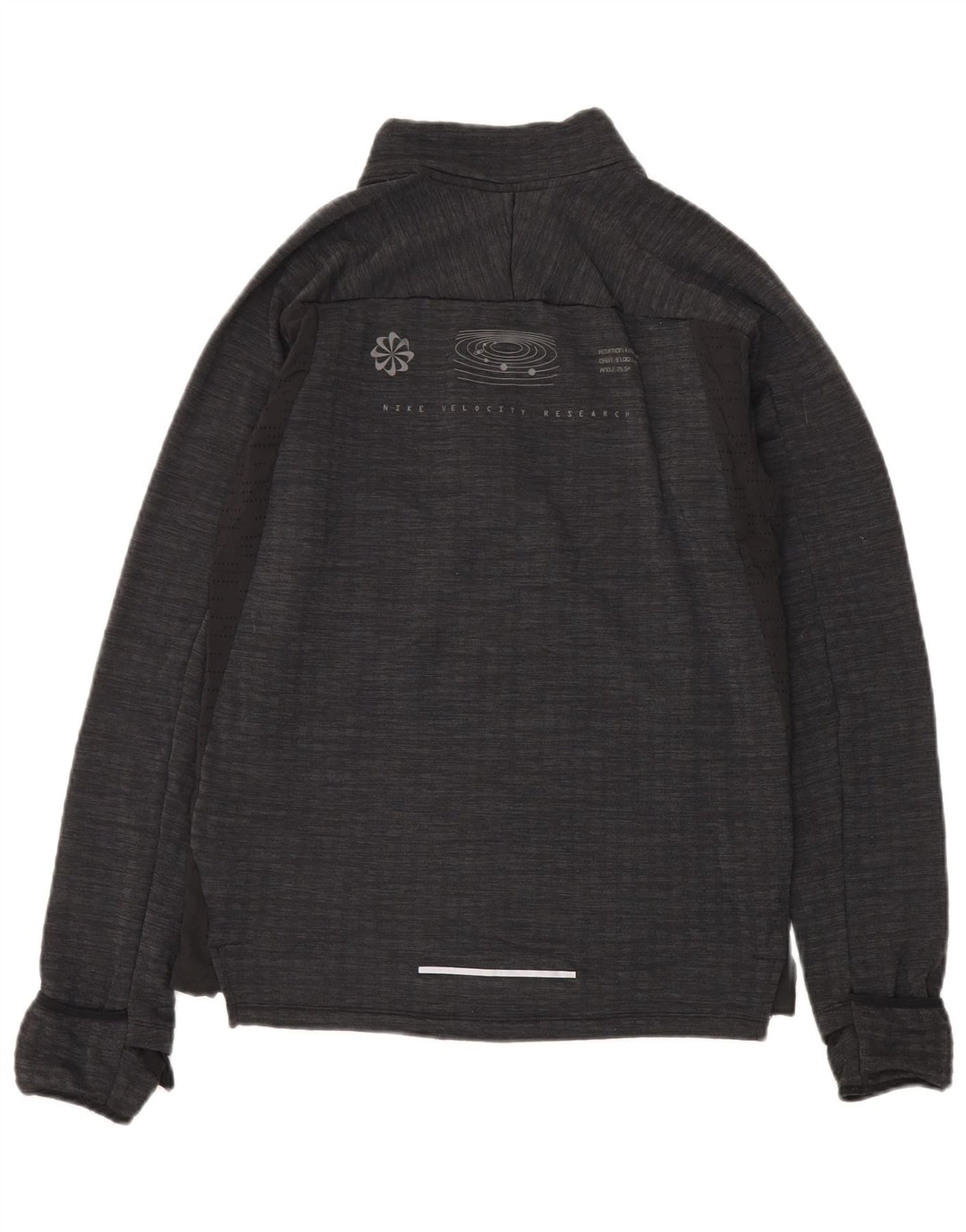 Ανδρική αθλητική φόρμα Nike μπουφάν από μικρού μαύρο πολυεστέρα