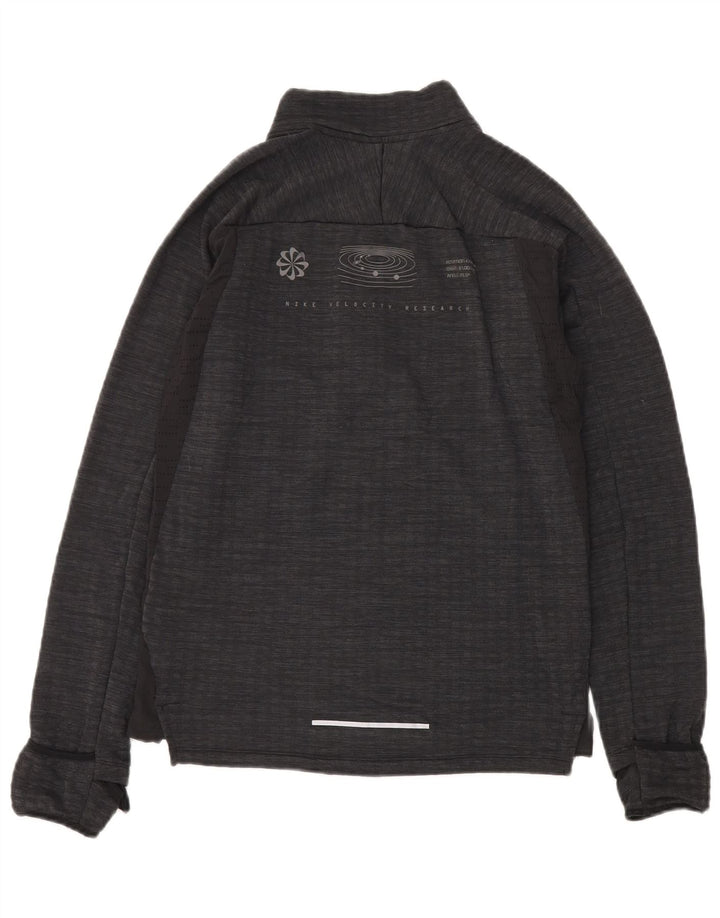 Ανδρική αθλητική φόρμα Nike μπουφάν από μικρού μαύρο πολυεστέρα