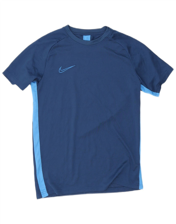 Ανδρικό T-shirt Nike Dri Fit Τοπ μεσαίου μπλε ναυτικού χρώματος πολυεστέρας