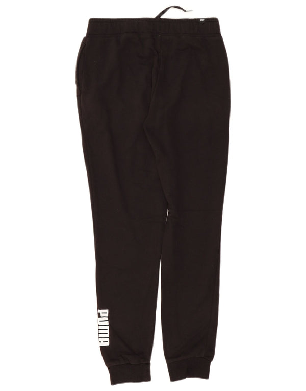 Ανδρική αθλητική φόρμα Puma Graphic Παντελόνι Joggers Μικρό μαύρο βαμβακερό