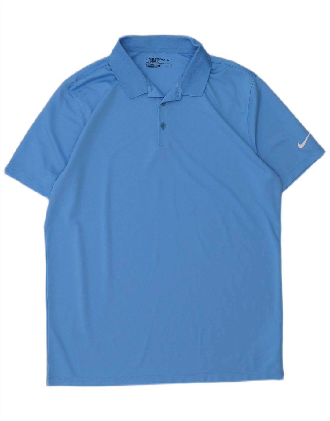 Ανδρικό μπλουζάκι Nike Dri Fit Standard Polo Large Blue Polyester