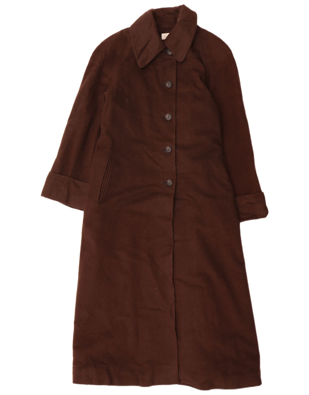 Γυναικείο παλτό Calvin Klein Oversized US 14 XL Καφέ Μαλλί