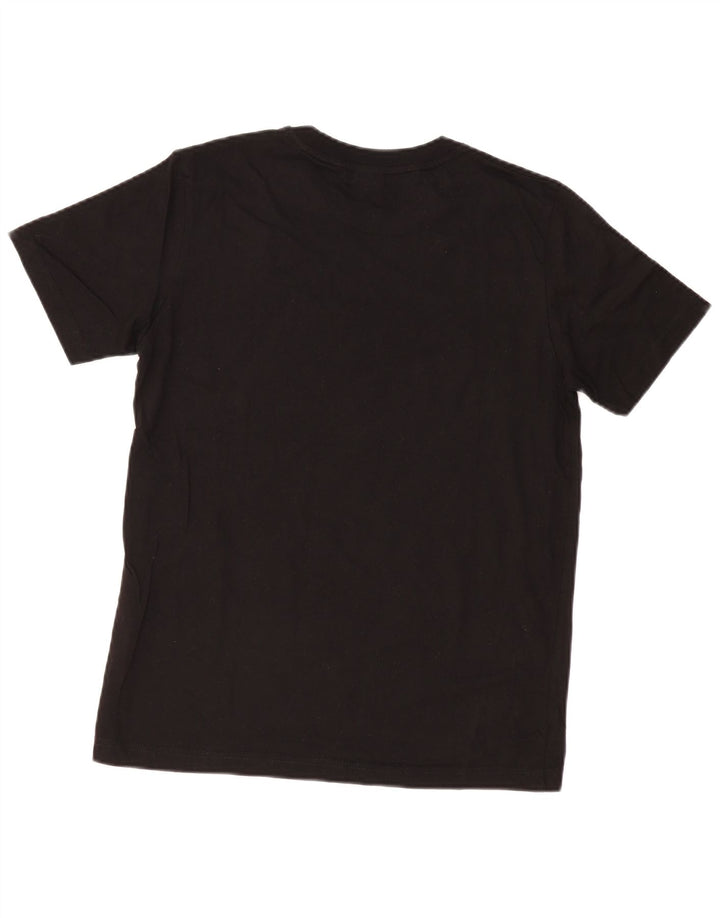 Ανδρικό T-Shirt Hugo Boss Τοπ μεσαίο μαύρο βαμβακερό
