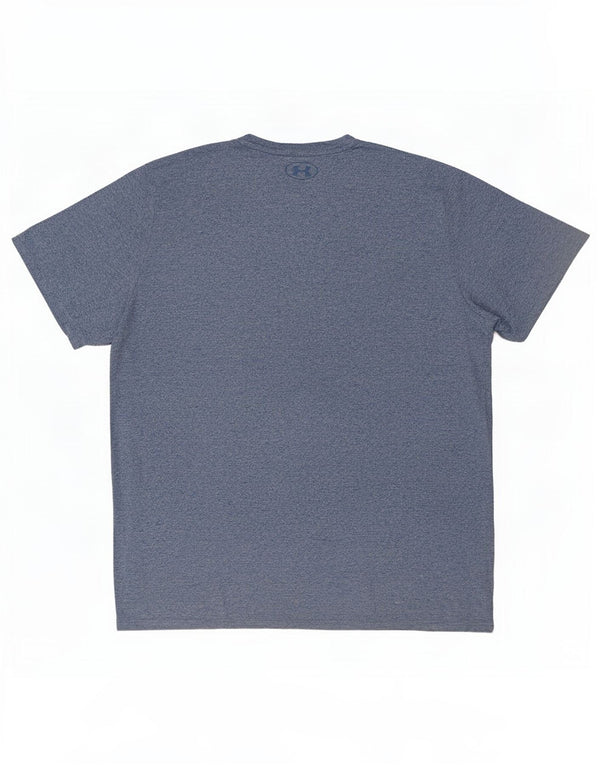 Ανδρικό μπλουζάκι Under Armour Heat Gear Loose Fit Top Large Blue Flecked