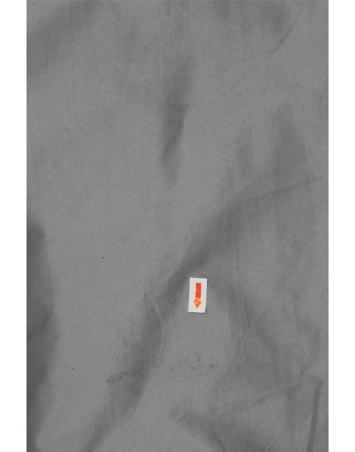 CARABOU Ανδρικό Bomber Jacket UK 46 3XL Γκρι Πολυεστέρας