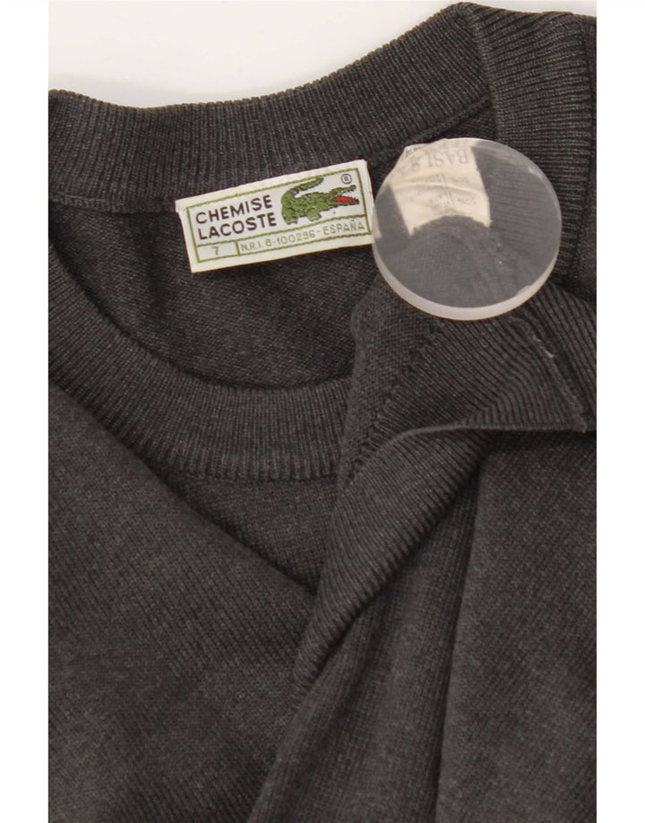 Ανδρικό πουλόβερ Lacoste Crew Neck Jumper XL Γκρι μαλλί