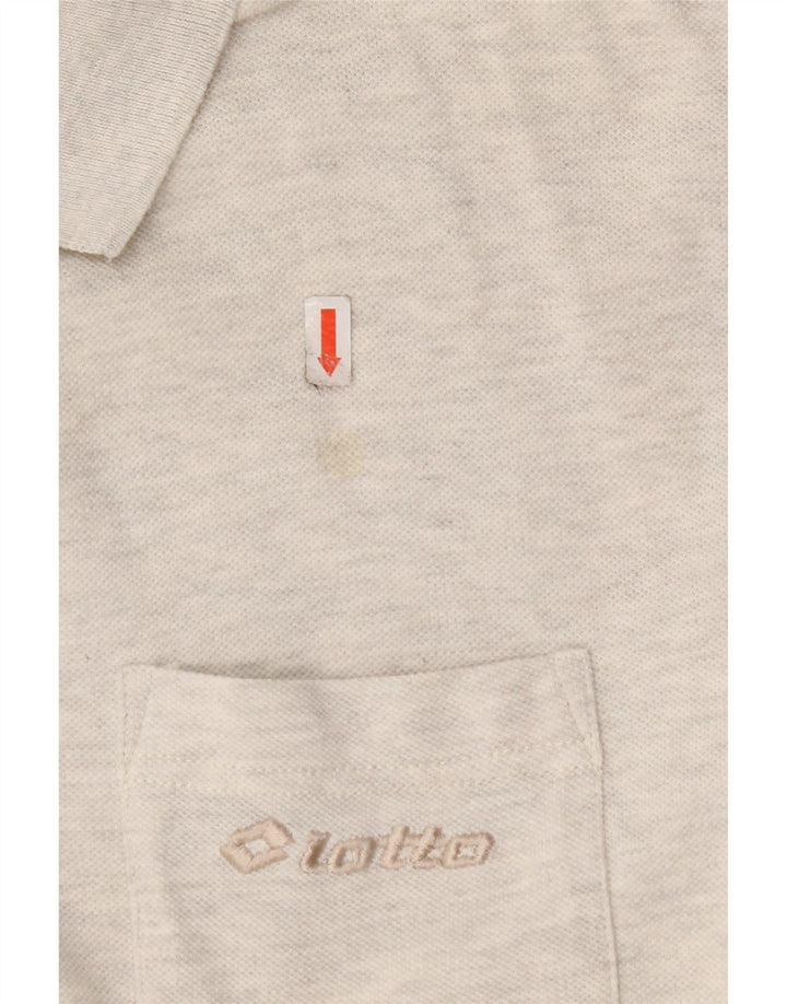 Γυναικείο κοντομάνικο μπλουζάκι LOTTO UK 20 2XL Γκρι βαμβακερό