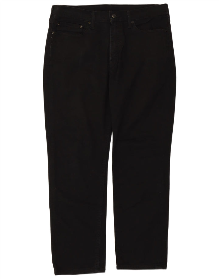 Levi's Mens 541 Tapered Jeans W34 L30 Μαύρο βαμβακερό