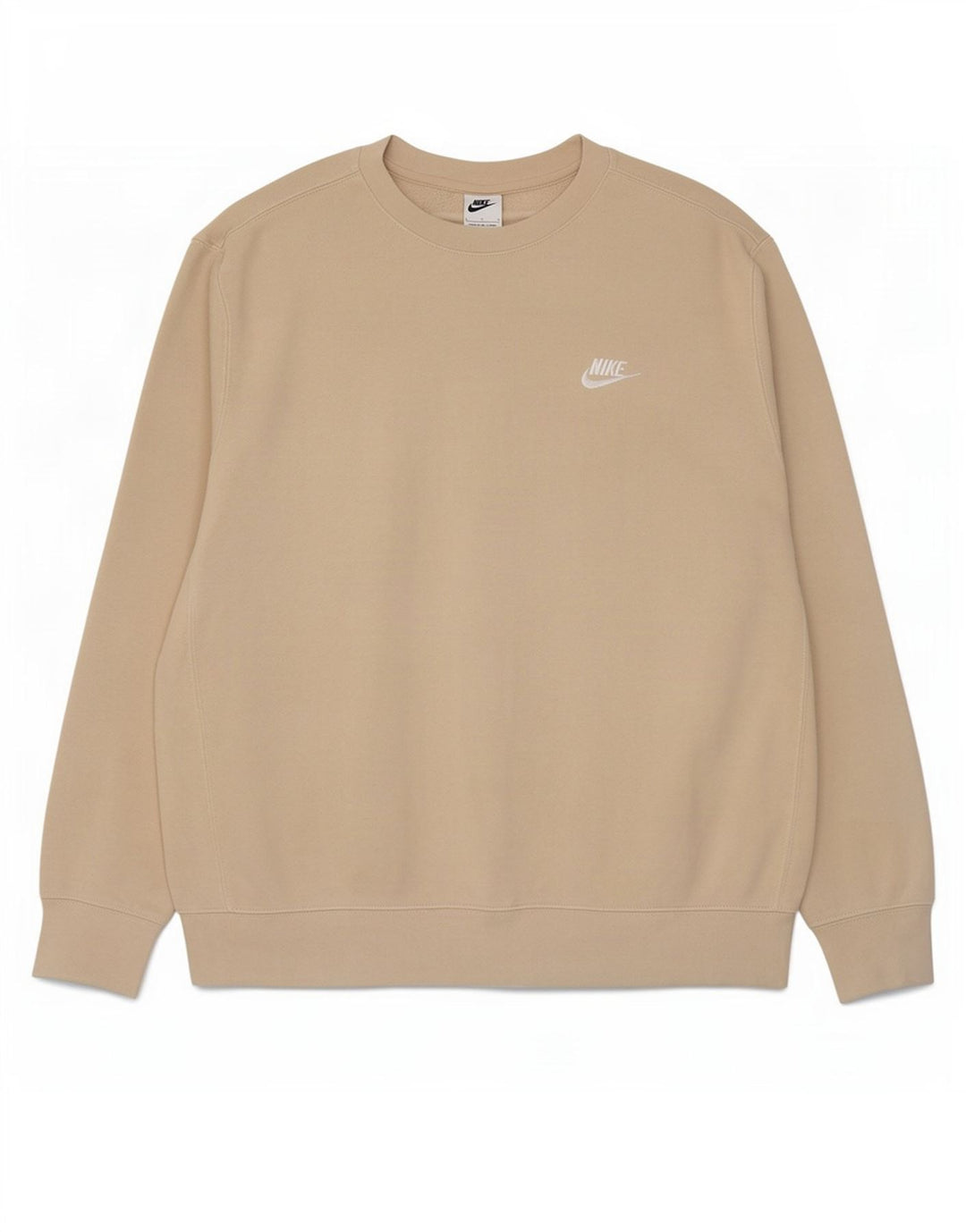 Ανδρικό φούτερ Nike Jumper με μεγάλο μπεζ βαμβακερό χρώμα