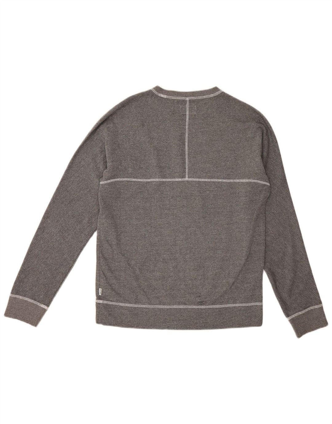 Ανδρικό γραφικό φούτερ Converse Jumper Μεσαίο γκρι βαμβακερό