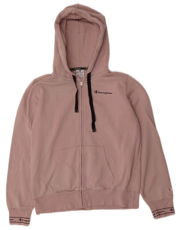 Champion Γυναικείο πουλόβερ με φερμουάρ UK 18 XL Μωβ βαμβακερό