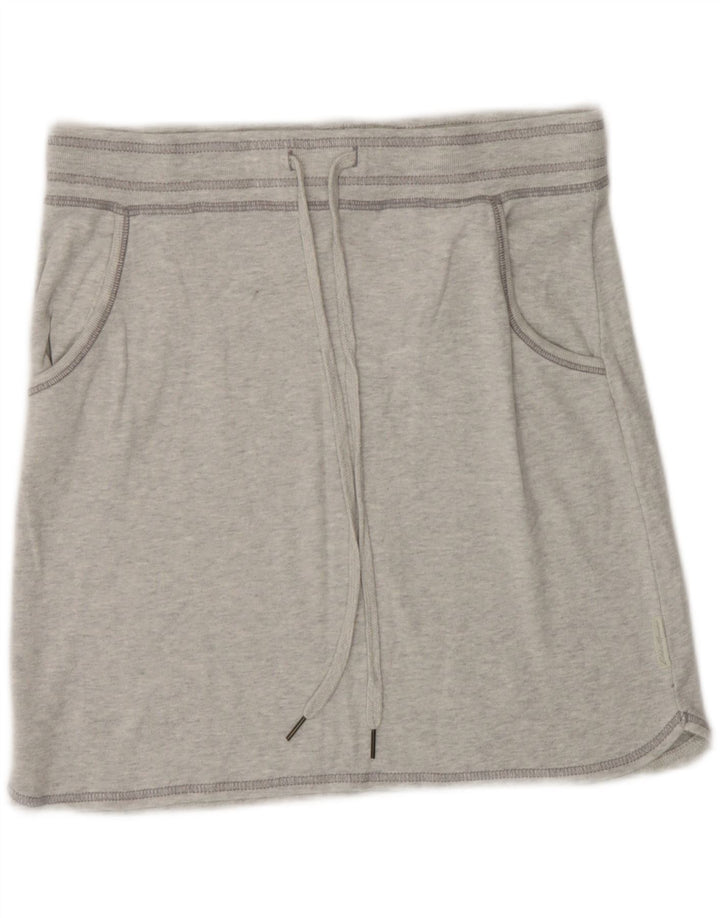 EDDIE BAUER Womens Tennis Skirt UK 14 Medium  Grey Cotton Vintage Eddie Bauer and Second-Hand Eddie Bauer from Messina Hembry 