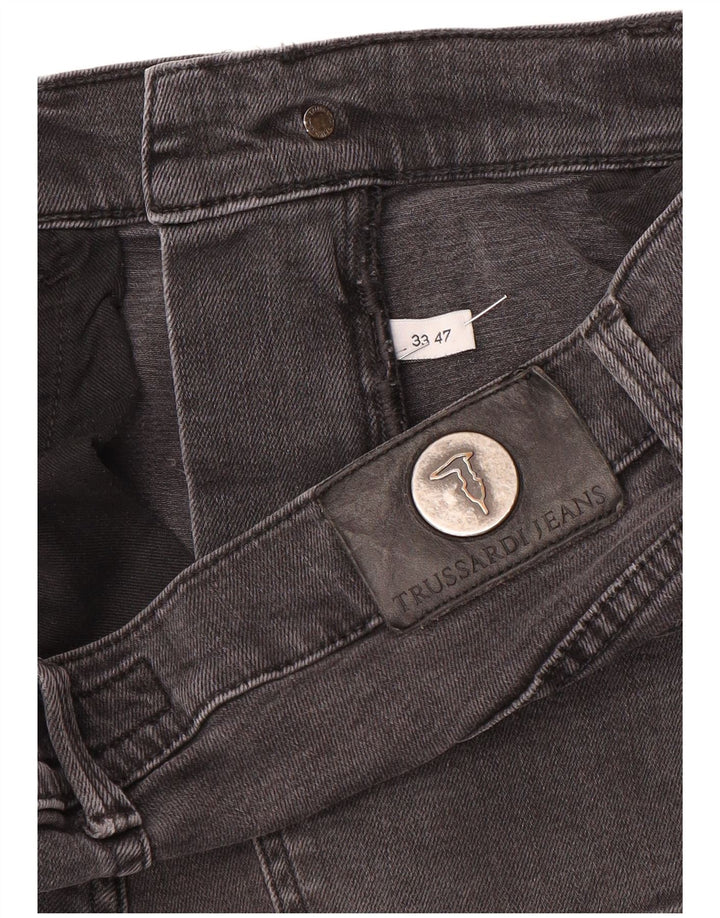 Trussardi Ανδρικό Slim Jeans W33 L31 Γκρι