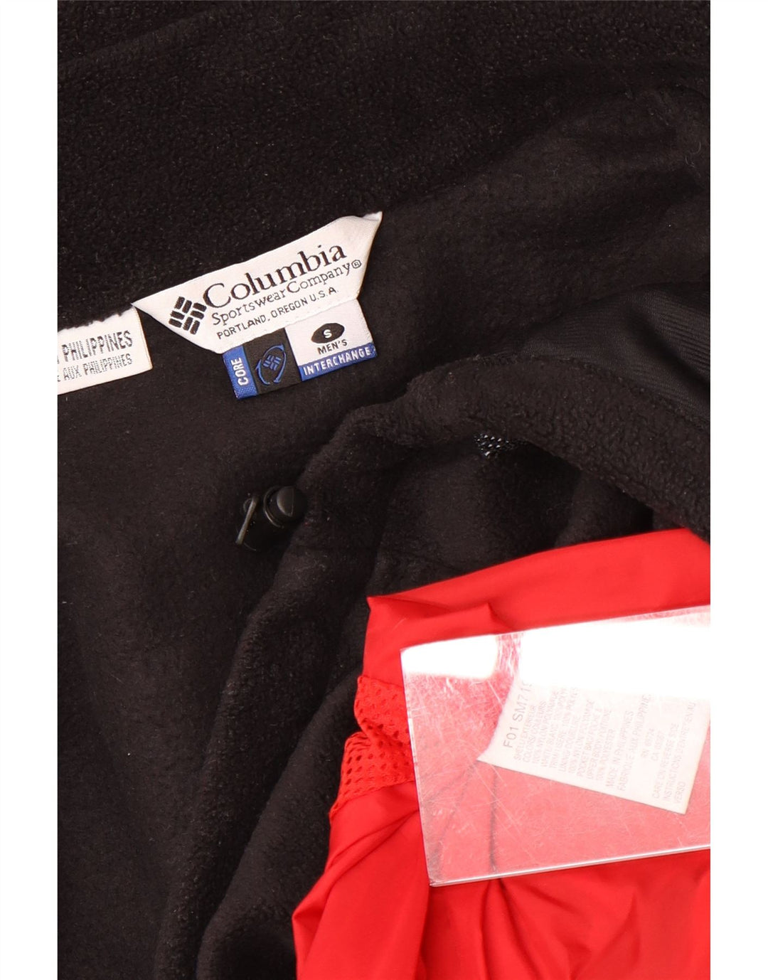 Ανδρικό μπουφάν Columbia Interchange Windbreaker UK 36 Small Red Colourblock