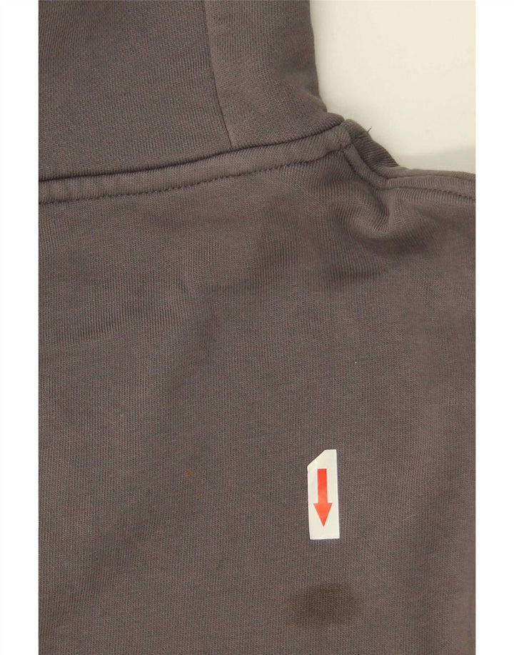 Zara Ανδρικό Hoodie Jumper Μεσαίο Γκρι Βαμβακερό