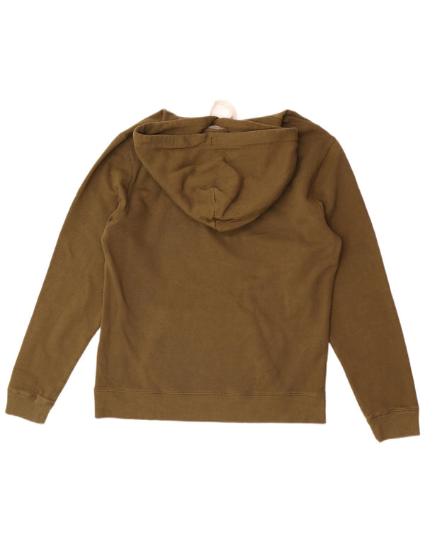 Jack Wills Ανδρικό γραφικό με κουκούλα, μεγάλο βαμβακερό χακί