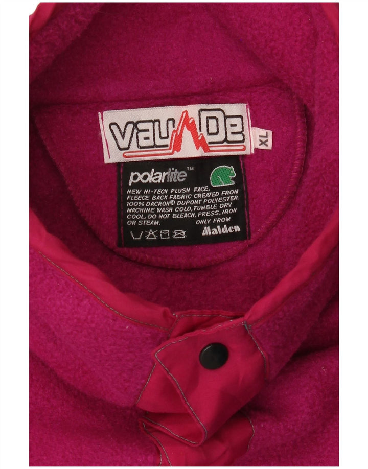 VAUDE Ανδρικό κουμπιά Fleece Jumper XL Πολύχρωμο Colourblock