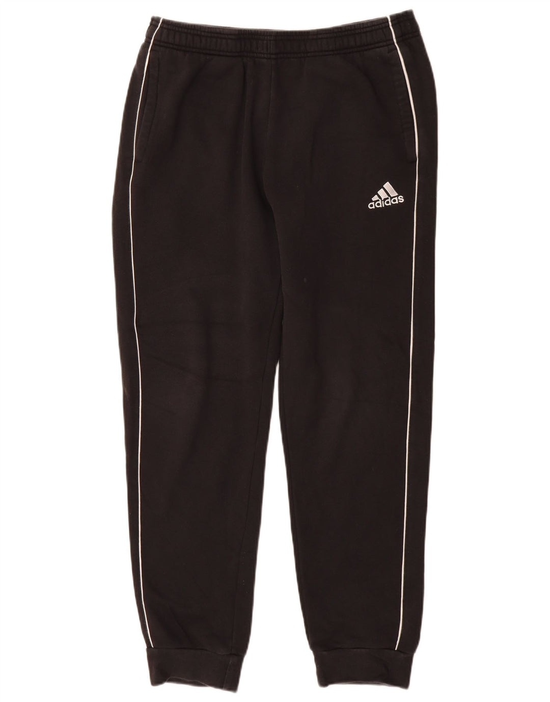 Ανδρική φόρμα Adidas Παντελόνι Joggers Μεσαίο μαύρο βαμβακερό