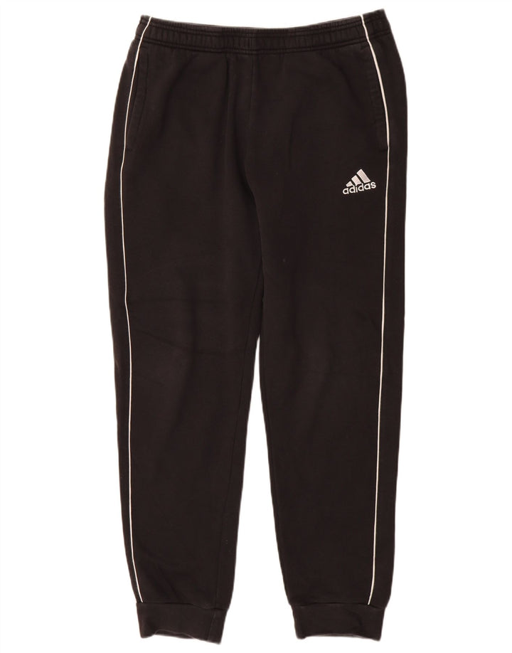 Ανδρική φόρμα Adidas Παντελόνι Joggers Μεσαίο μαύρο βαμβακερό
