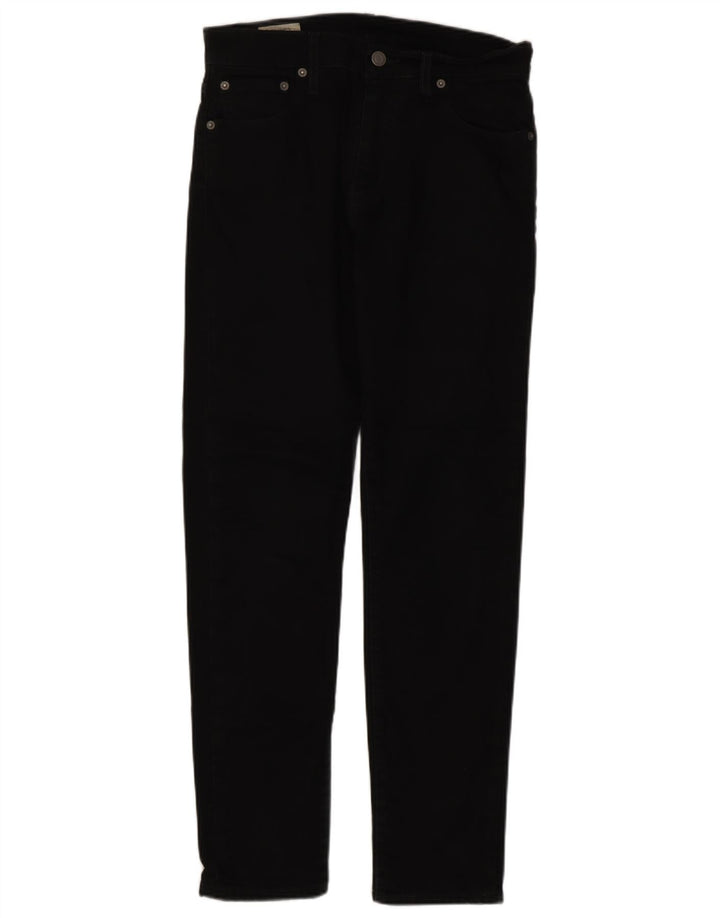 Ανδρικό Skinny Jeans Levi's W29 L30 Μαύρο βαμβακερό