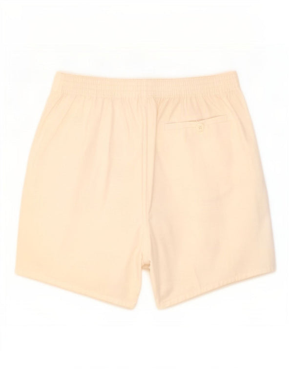 Sivar Γυναικείο Ψηλόμεσο Σορτς Chino IT 50 XL W30 Λευκό Πολυεστέρας