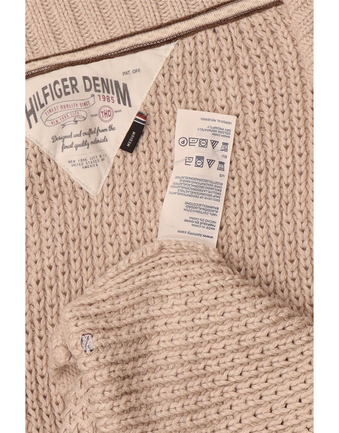 Γυναικείο κοντομάνικο ζακέτα Tommy Hilfiger UK 14 Medium Grey