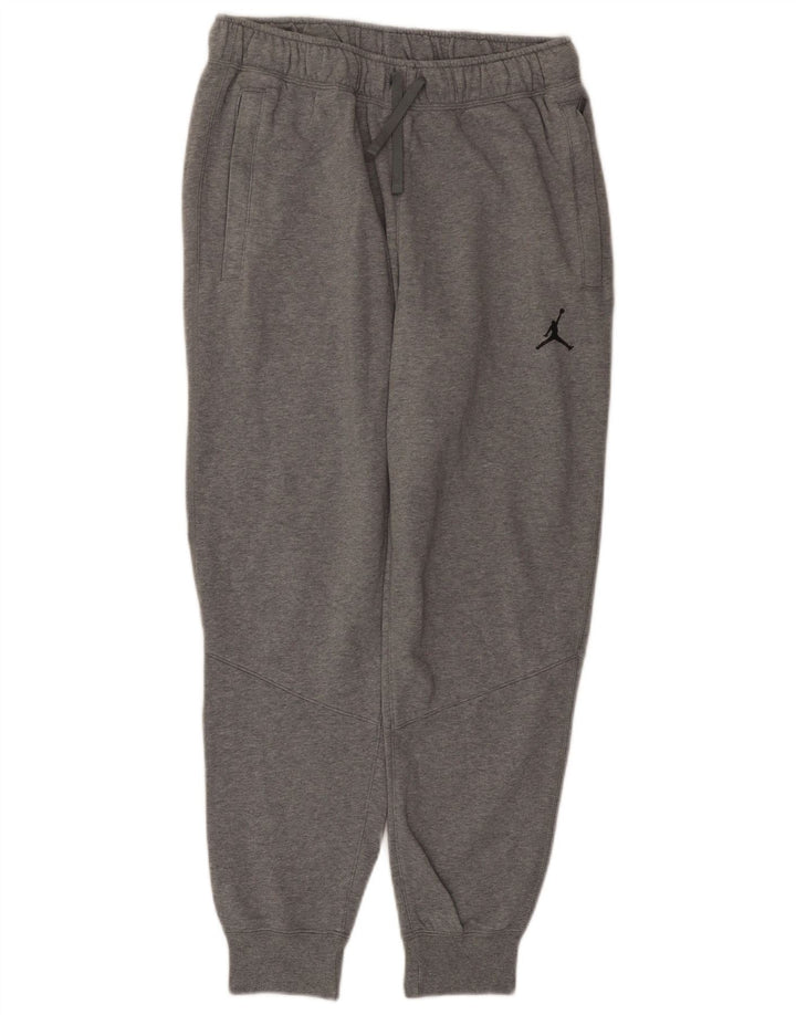 Jordan Ανδρική φόρμα παντελόνι Joggers Small Grey Cotton