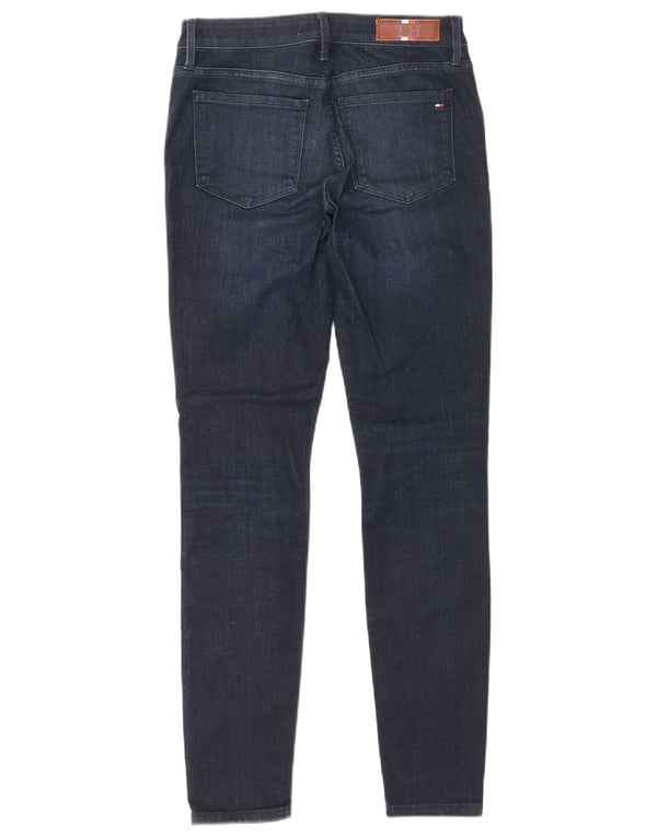 Tommy Hilfiger Womens Como Skinny Jeans W28 L32 Blue Cotton