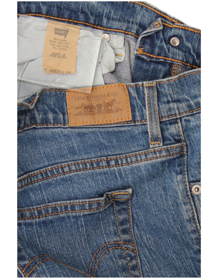 Γυναικείο Levi's 505 Straight Jeans US 8 Medium W32 L28 Μπλε βαμβακερό