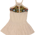 Desigual Γυναικείο Sundress EU 42 Large White Floral Βαμβακερό