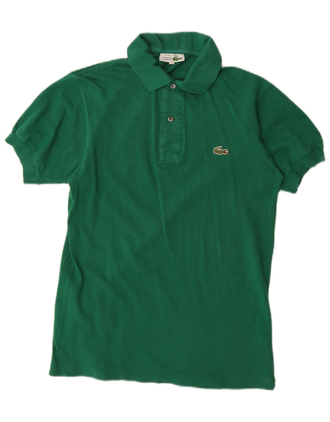 Ανδρικό μπλουζάκι πόλο Lacoste, μέγεθος 3, μικρό πράσινο βαμβακερό