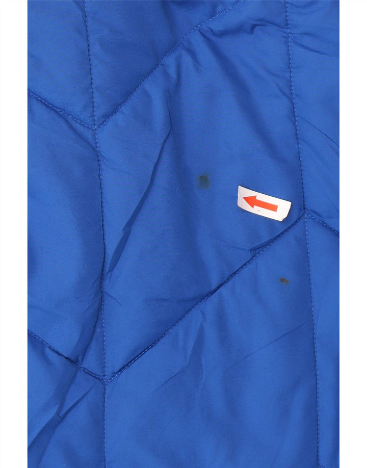 Marks & Spencer Γυναικείο μπουφάν UK 12 Medium Blue Polyester