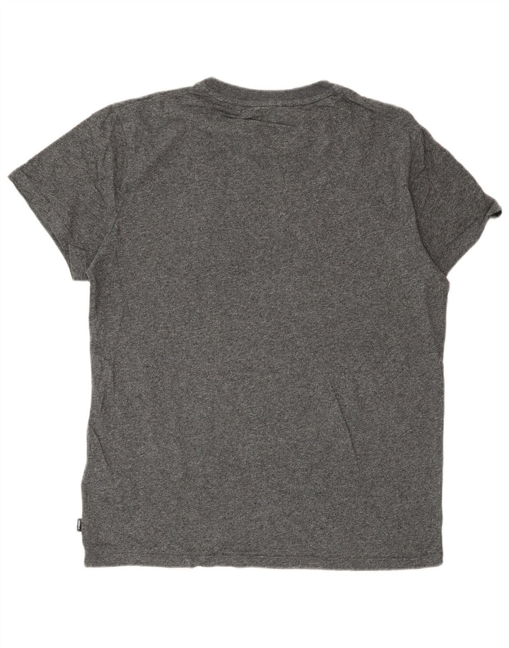 Ανδρικό T-Shirt Superdry Top Μεσαίο γκρι βαμβακερό