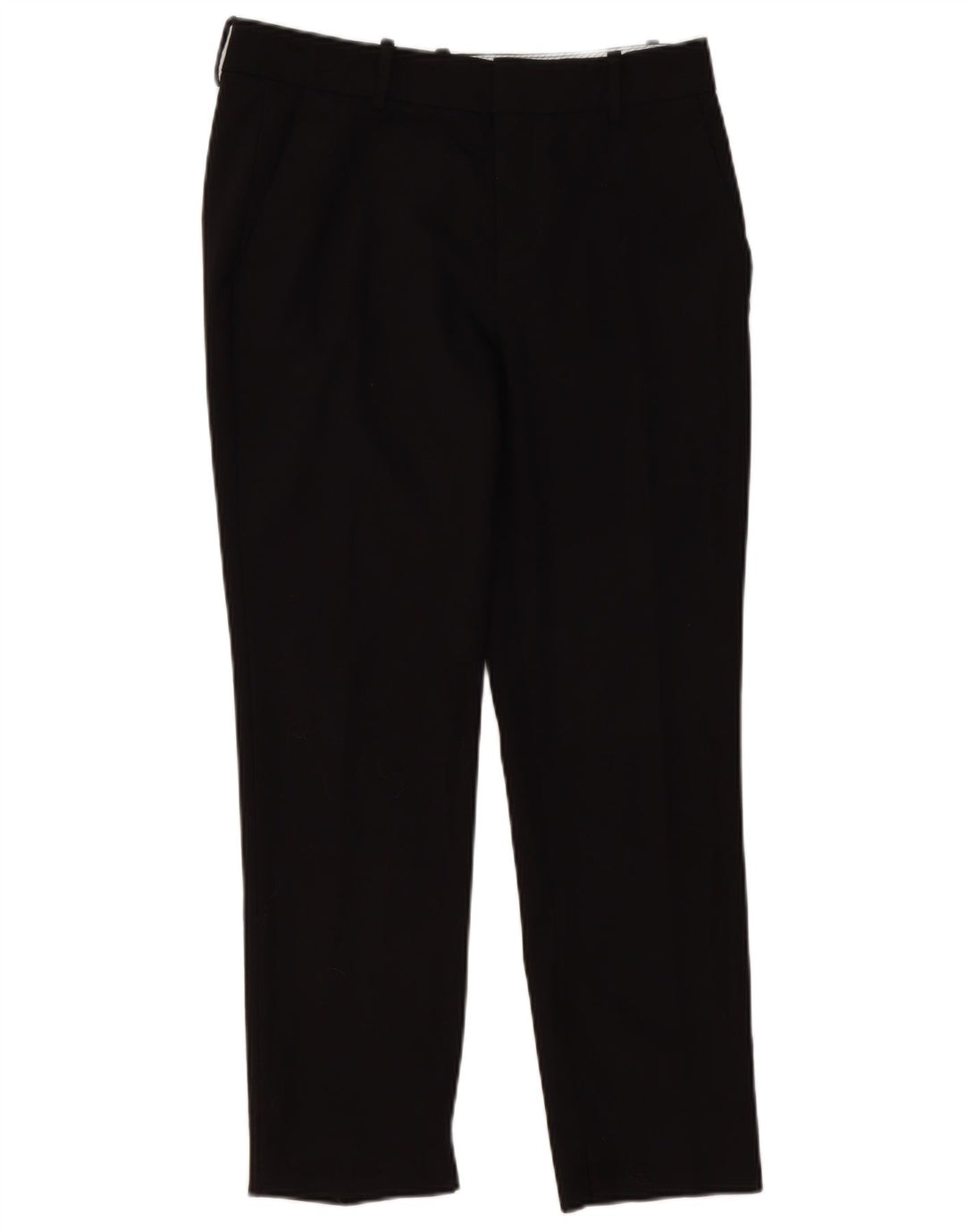 ZARA Γυναικείο Slim Παντελόνι Chino EU 38 Small W28 L27 Μαύρο