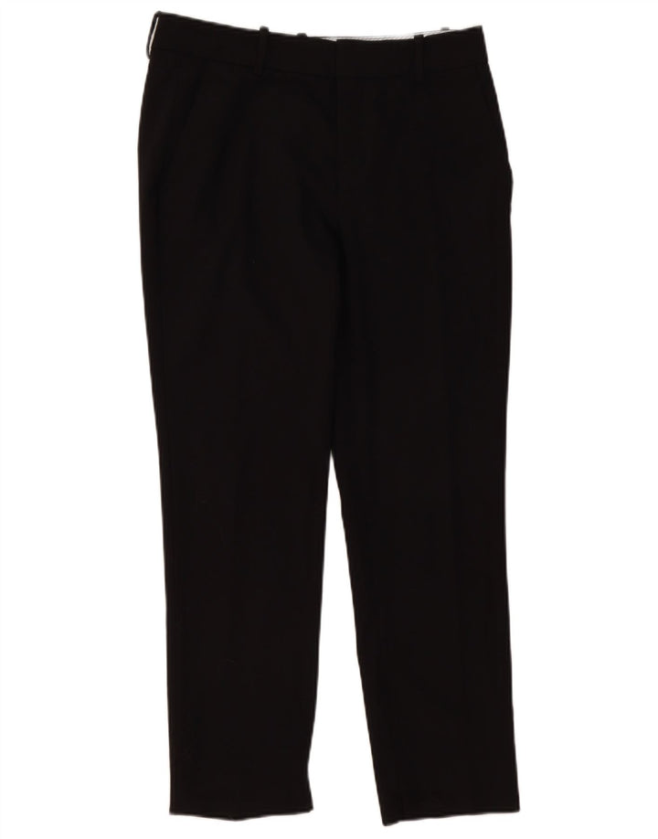 ZARA Γυναικείο Slim Παντελόνι Chino EU 38 Small W28 L27 Μαύρο