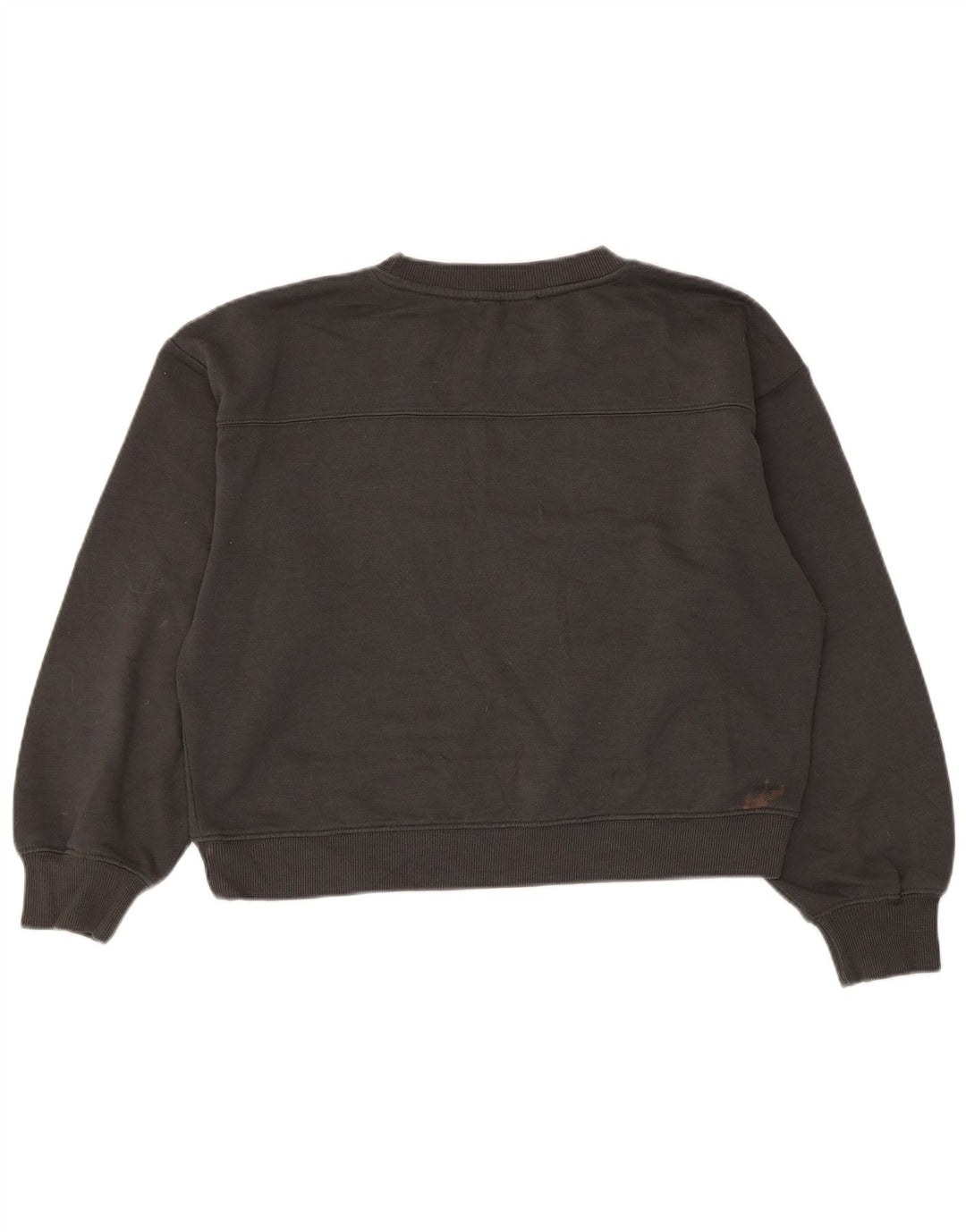 Zara Γυναικεία φούτερ Crop Jumper UK 14 Medium Grey Polyester