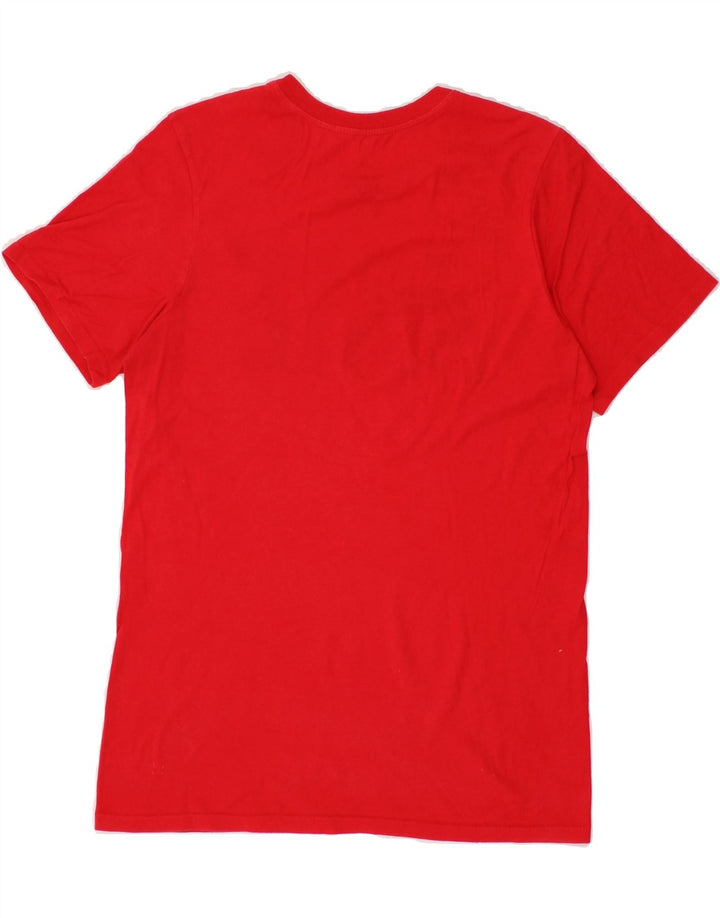 NIKE Mens Athletic Cut Graphic T-Shirt Top Small Red Cotton Vintage Nike and Second-Hand Nike from Messina Hembry 