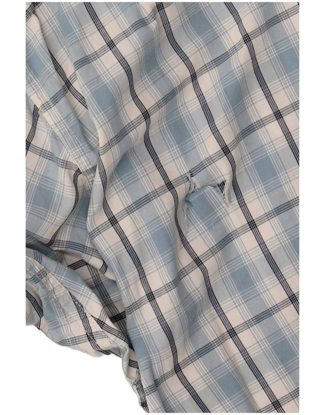 Ανδρικό πουκάμισο Wrangler XL Blue Check