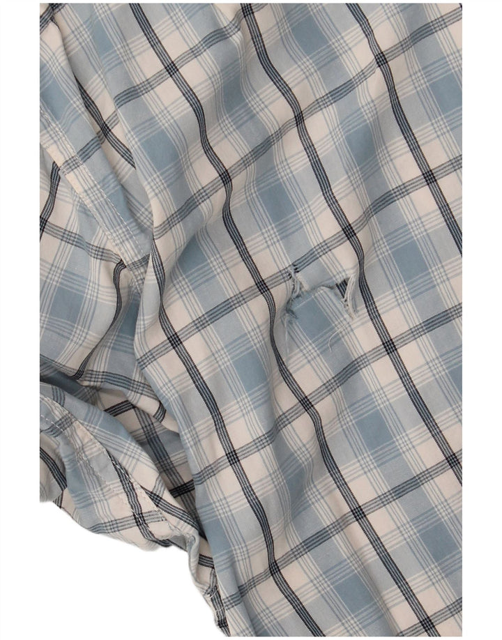 Ανδρικό πουκάμισο Wrangler XL Blue Check