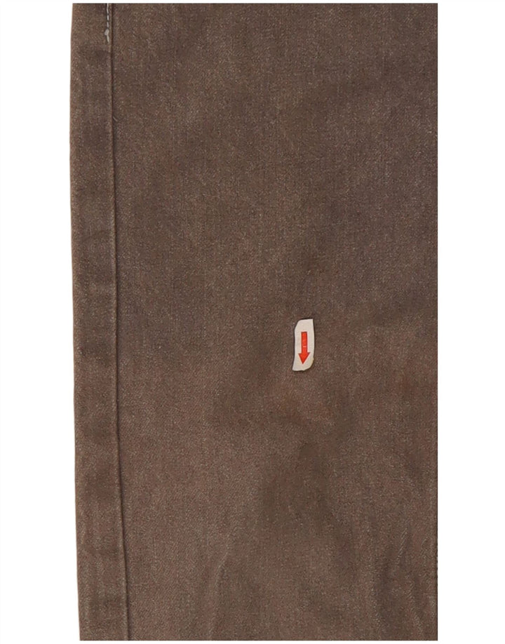 Levi's Womens 505 Regular Straight Jeans W25 L25 Γκρι βαμβακερό