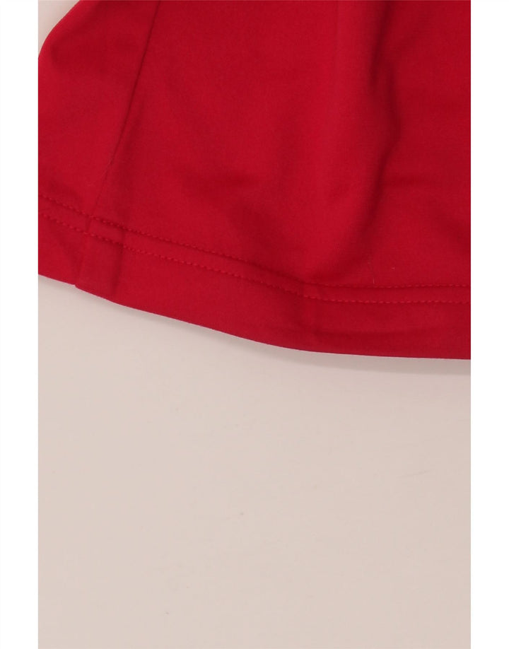 Γυναικεία αθλητική φόρμα γραφικών ADIDAS UK 12 μεσαίο ροζ πολυεστέρας