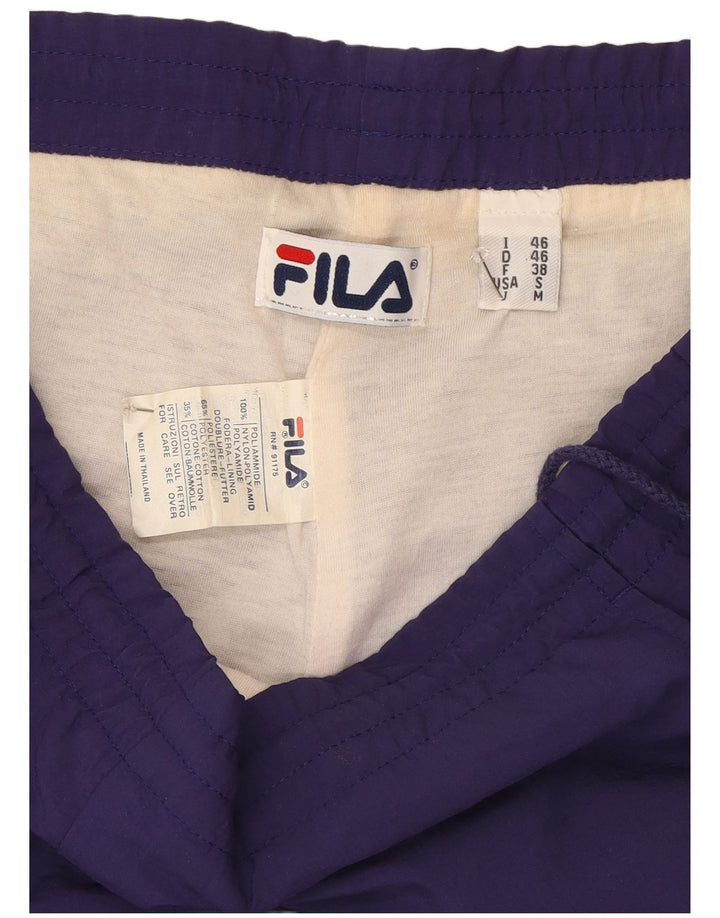 Ανδρική φόρμα Fila Παντελόνι Joggers IT 46 Small Purple Polyamide