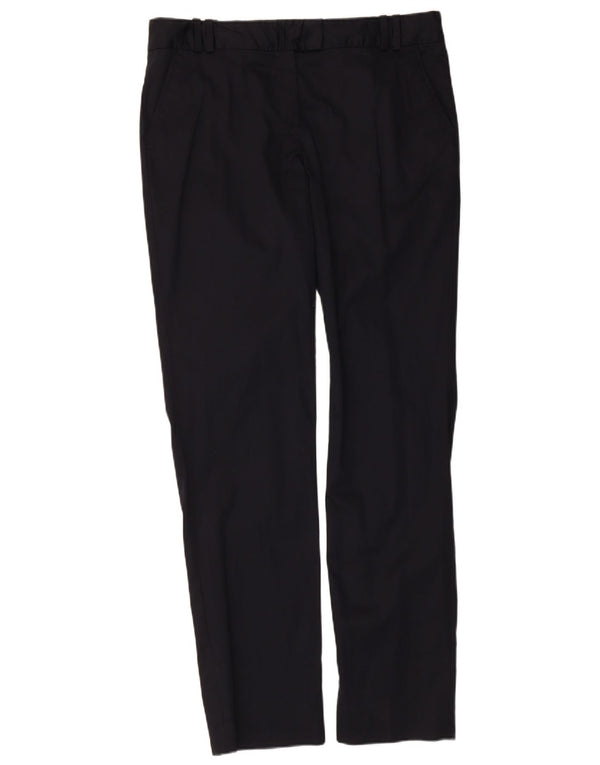 Massimo Dutti Γυναικείο Slim Casual Παντελόνι EU 42 Large W32 L31 Navy Blue