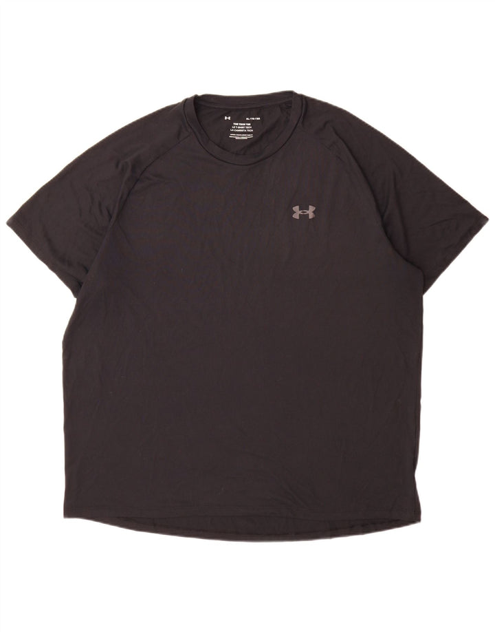 Under Armour Ανδρικό T-Shirt Top XL Μαύρο