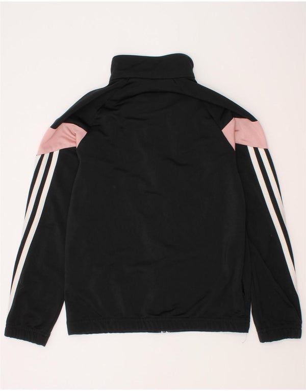 Κορίτσια αθλητική φόρμα Adidas Top Jacket 9-10 Years Black Colourblock Polyester