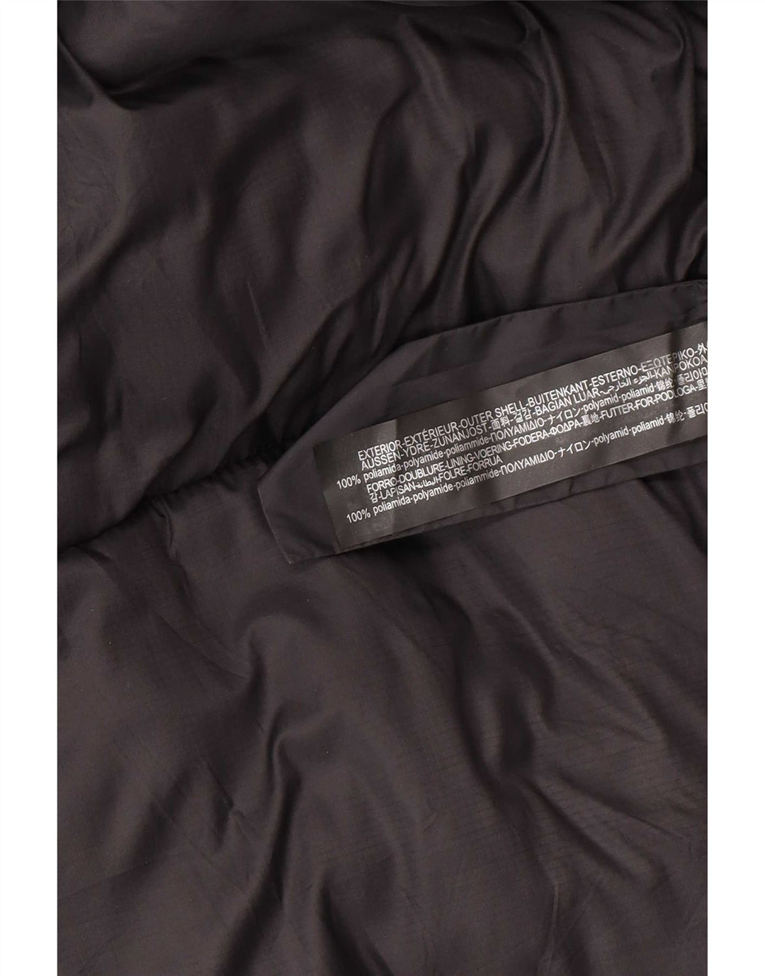 Zara Ανδρικό μπουφάν με επένδυση UK 40 Large Black Polyamide