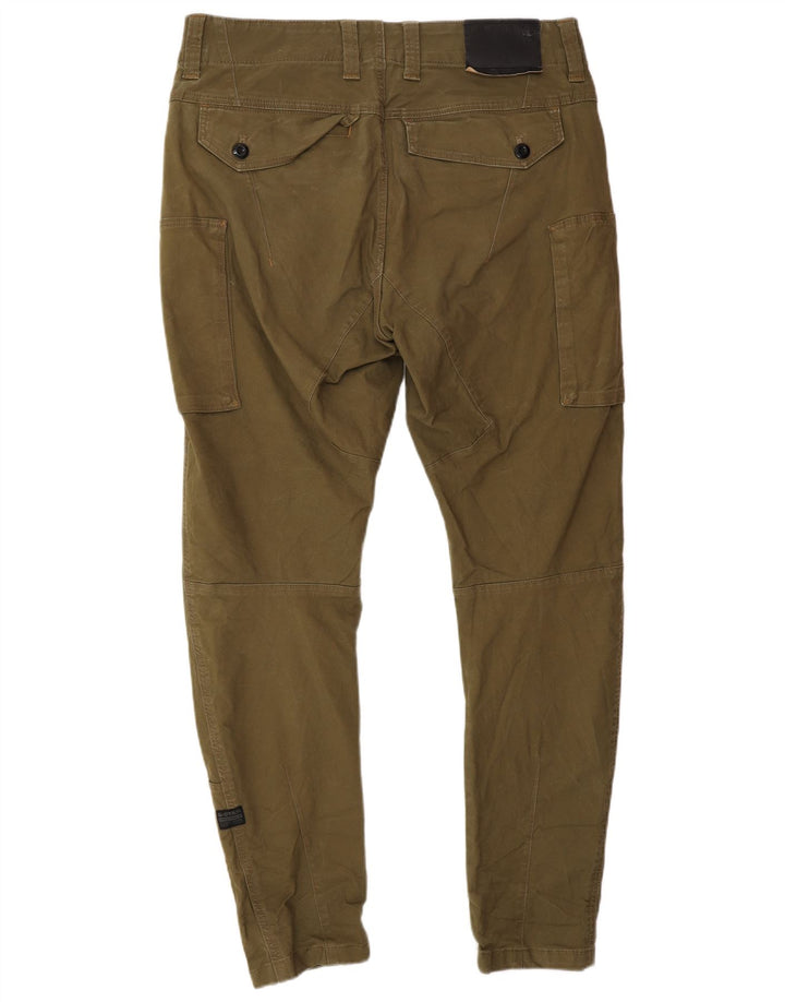 G-STAR Ανδρικό Παντελόνι Μπανάνα Slim Cargo W34 L30 Khaki Cotton Army